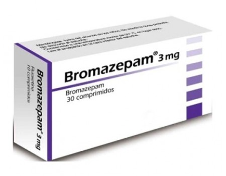 Bromazepam 3mg. 30 tablets